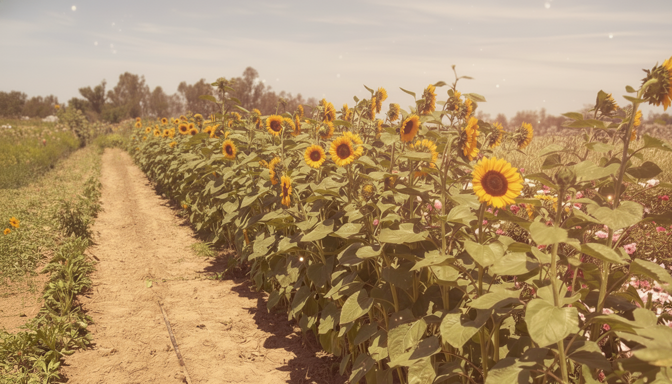 Seasonal flower subscription call to action
