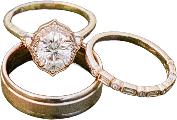 Wedding rings embellishment